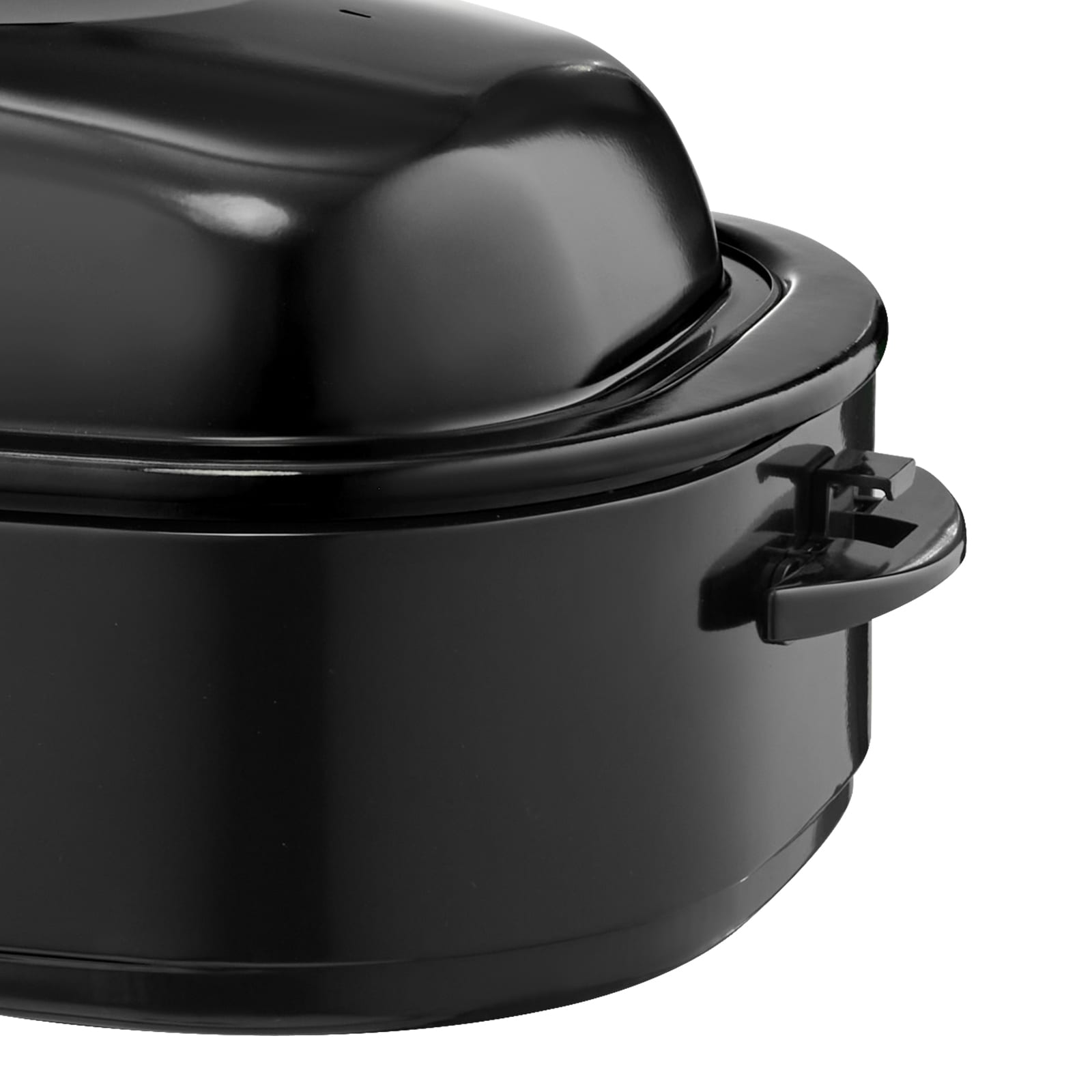 Electric Roaster Oven 18QT Electric Turkey Roaster With Self-Basting Lid_voghion.com